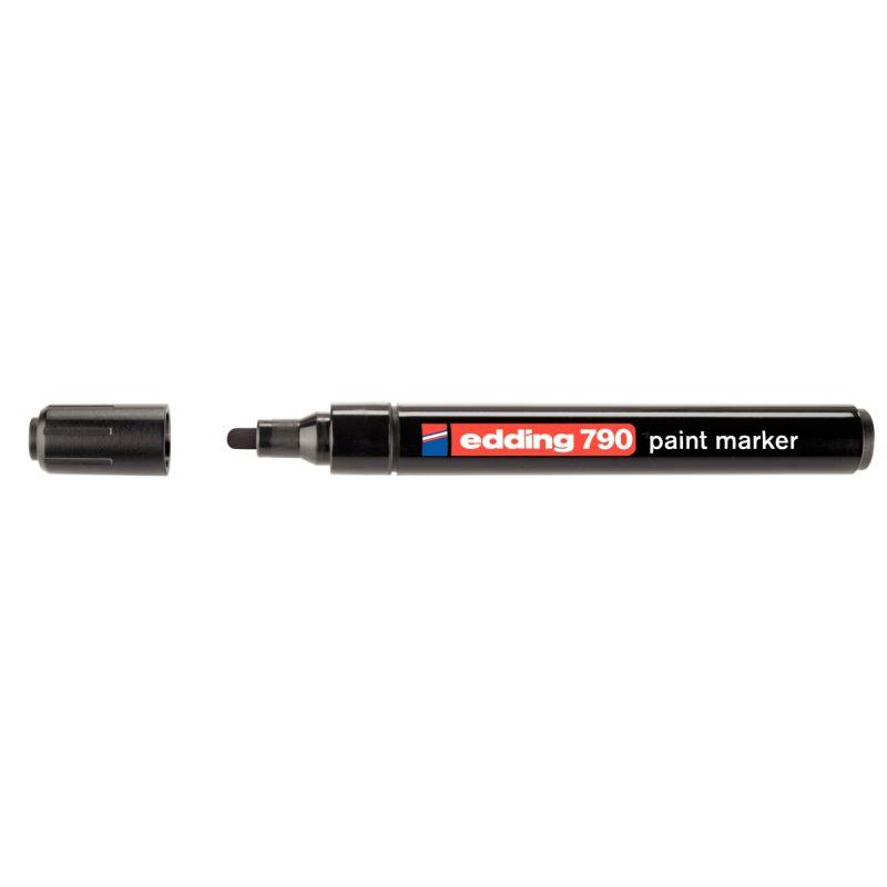 Image de  Marqueur peinture permanent E790 pointe ogive noir 