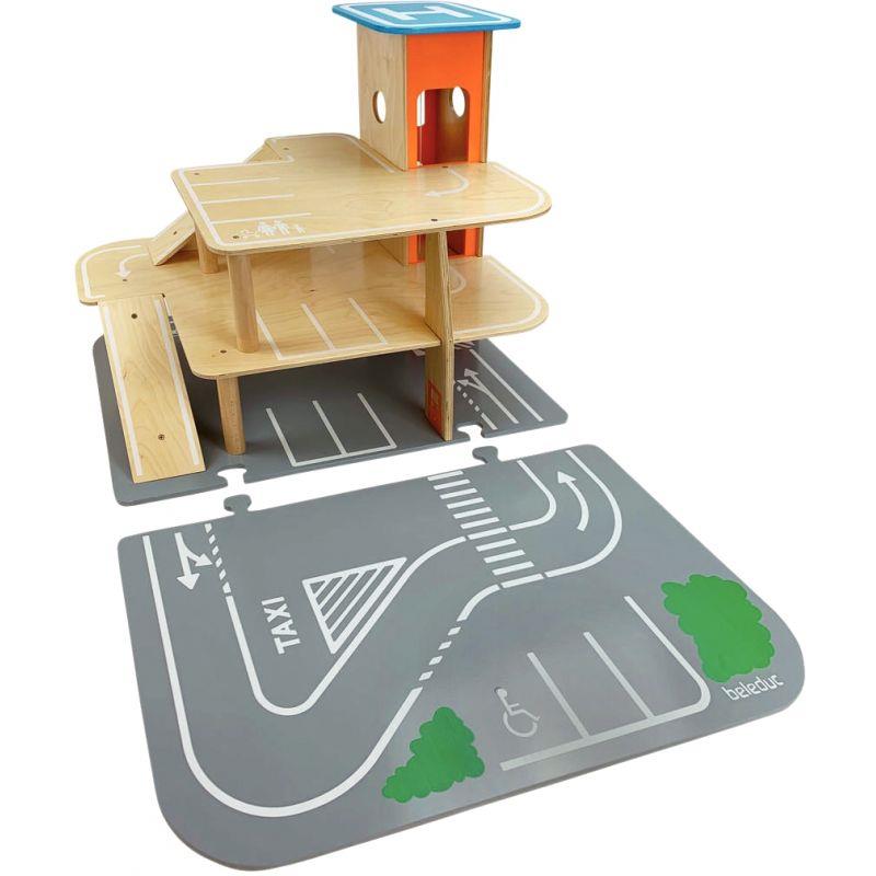 Image de  Garage en bois XXL 3 niveaux 