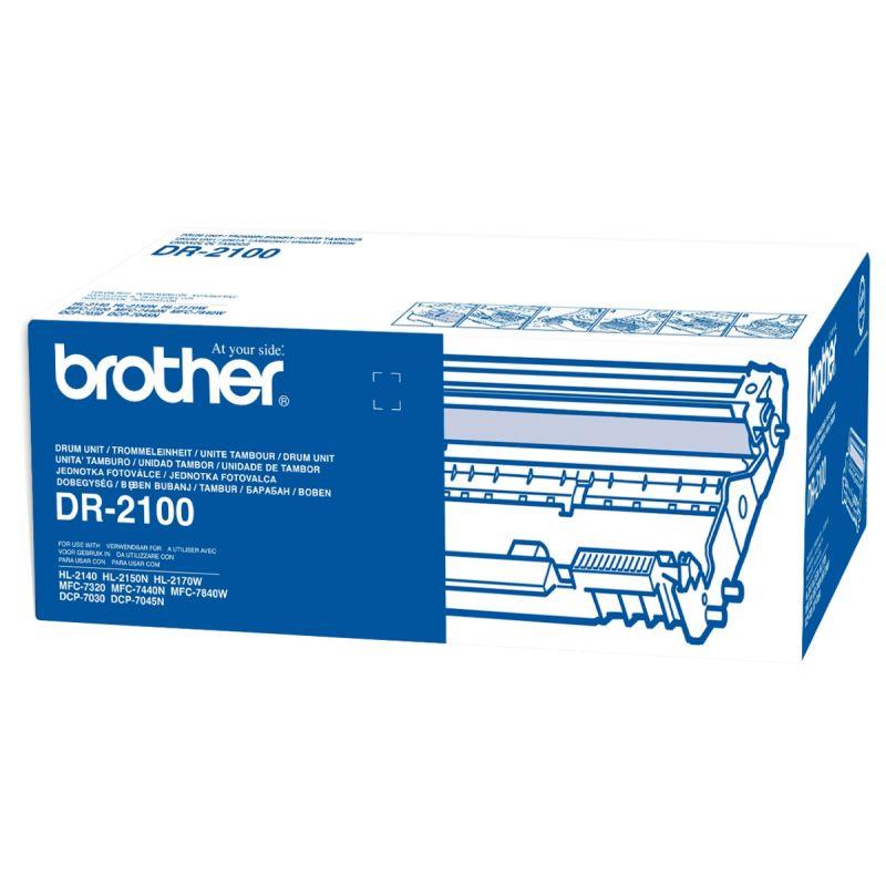 Image de  Brother DR2100 tambour laser noir authentique 
