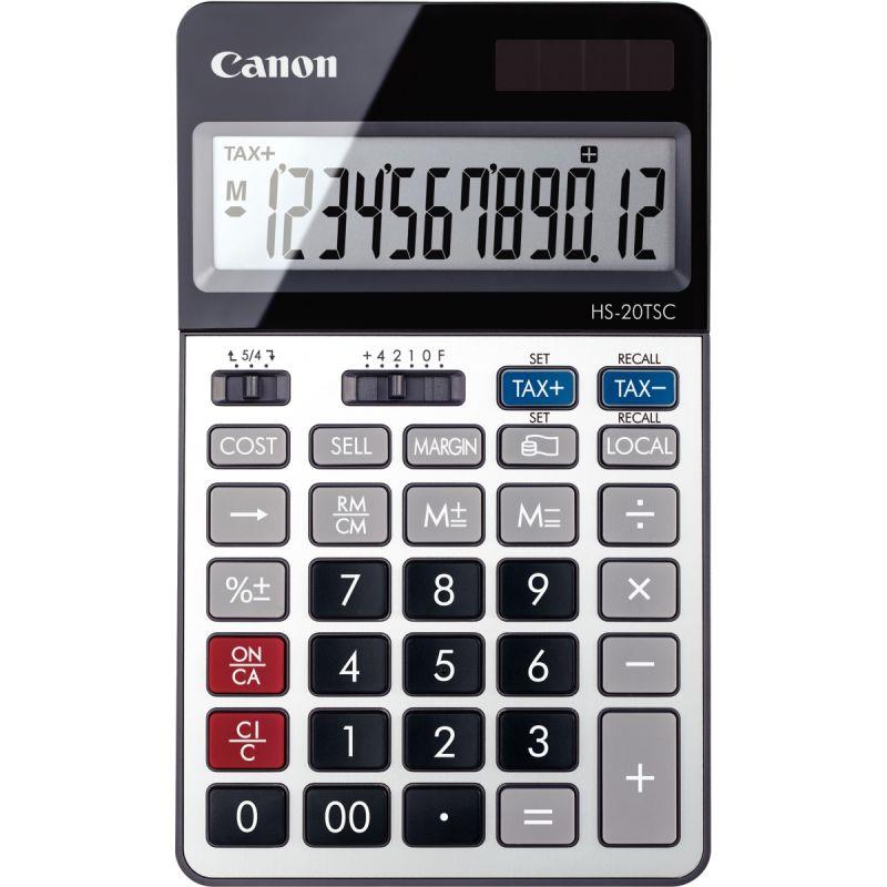 Image de  Machine à calculer semi bureau Canon ecologique HS-20TSC 