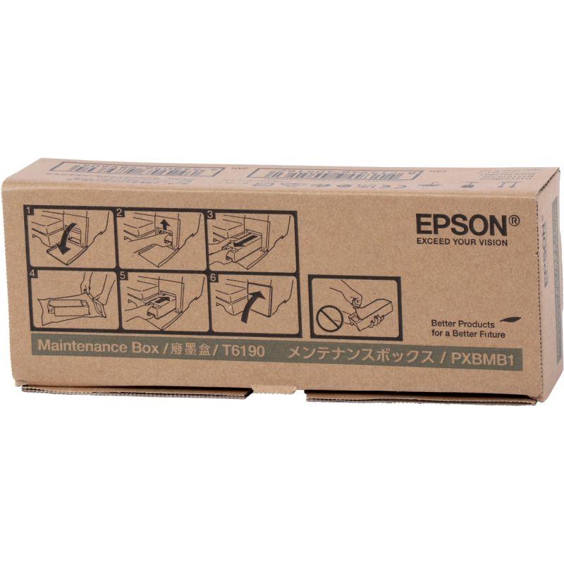 Image de  Collecteur d''encre Utilisé à la marque Epson C13T619000 pour Imprimante Jet d''Encre Epson 