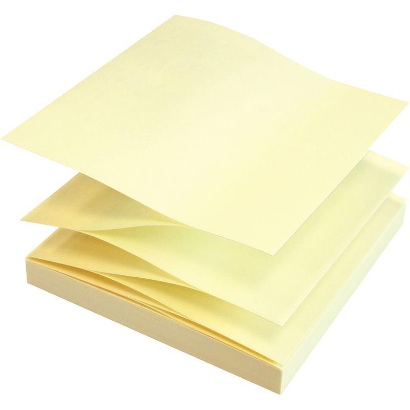 Image de  Bloc de 100 feuilles Z-Note 75 x 75 mm coloris jaune 