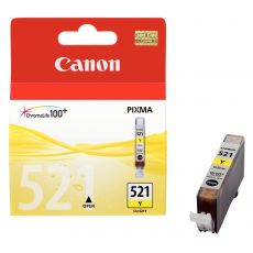 Image de  Canon 521 cartouche jet d''encre jaune authentique (CLI521Y) 