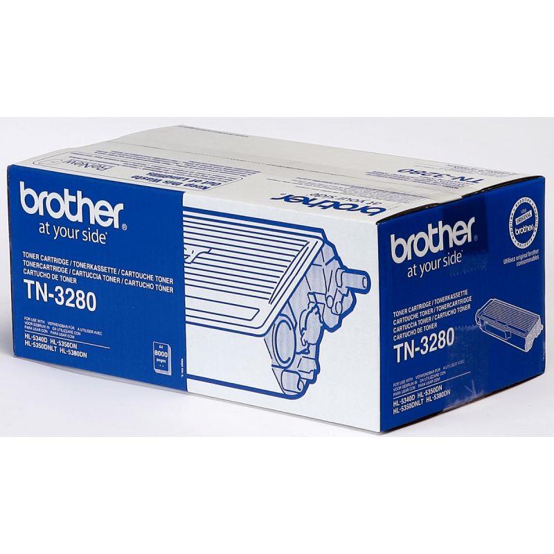 Image de  Brother TN3280 toner laser noir haute capacité authentique 