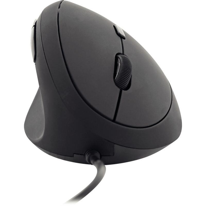Image de  Souris filaire ergonomique verticale T''NB pour gaucher 