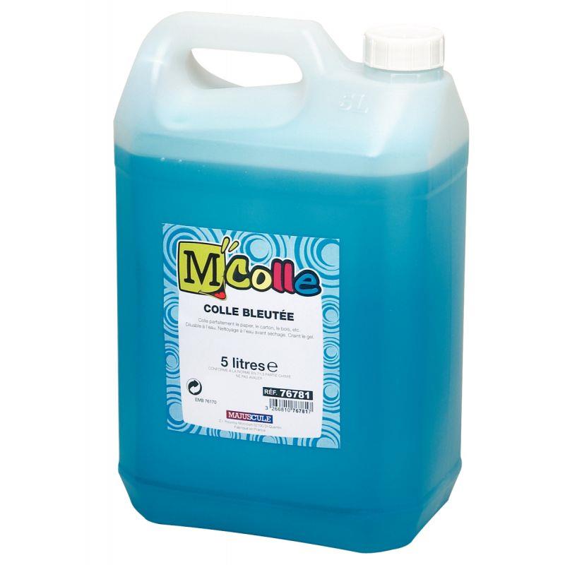 Image de  Bidon de colle 5L bleutée MColle 