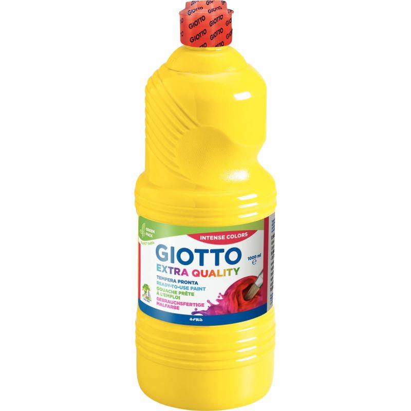 Image de  Flacon de 1L de gouache liquide GIOTTO coloris jaune d''or 