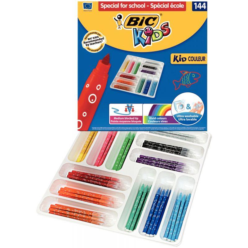 Image de  Classpack de 144 feutres Kid Couleur assortis 