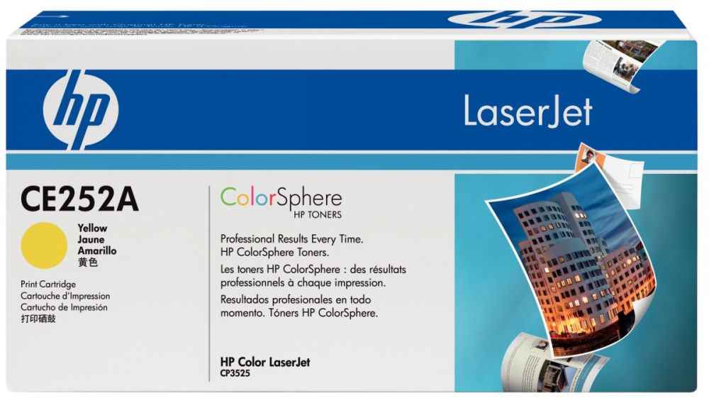 Image de  Cartouche laser à la marque HP CE252A jaune 
