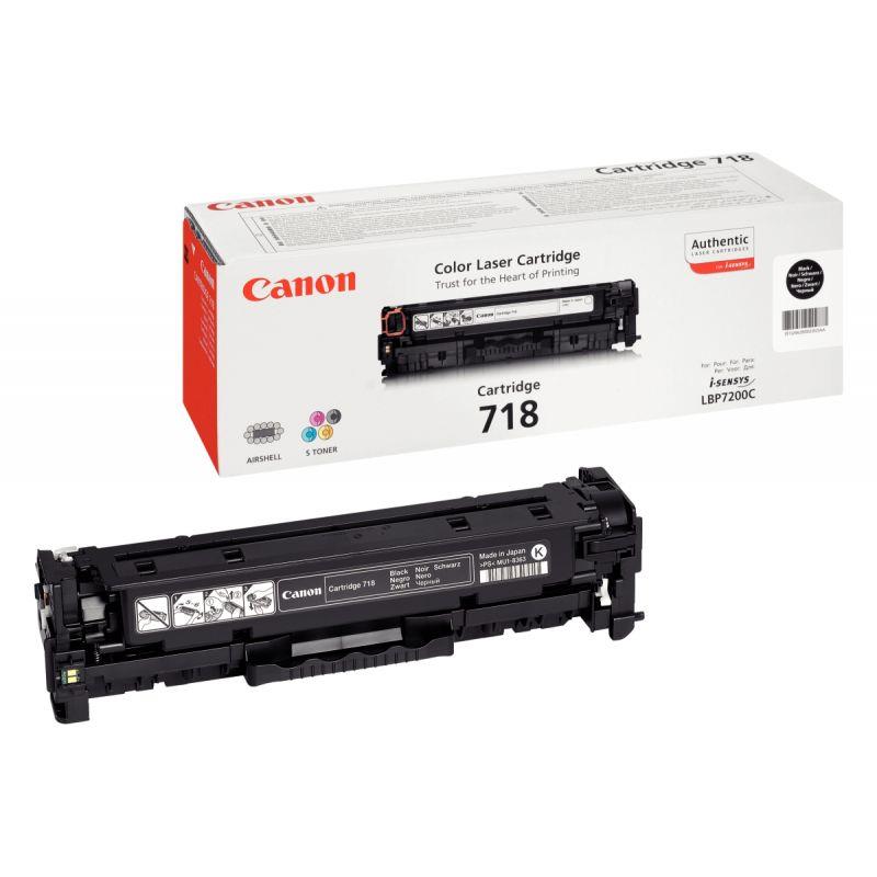 Image de  Canon 718 cartouche laser noir authentique 