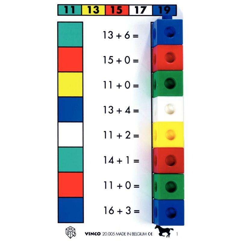 Image de  Lot de 6x5 Fiches d''Exercices - Niveau1 