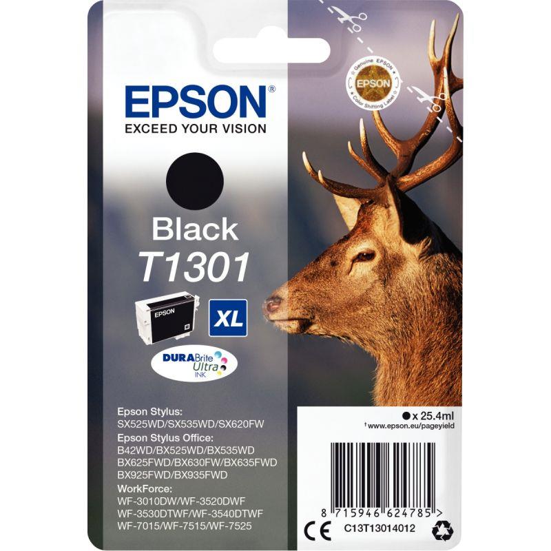 Image de  Epson CERF cartouche jet d''encre noire très haute capacité authentique (T130140) 