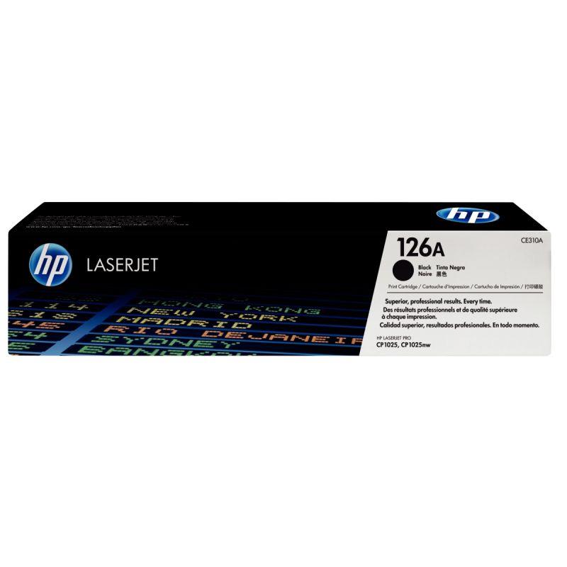 Image de  HP 126A toner noir authentique (CE310A) 
