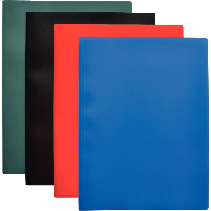 Image de  Carton de 25 protège-documents en polypropylène 20 vues, coloris assortis 