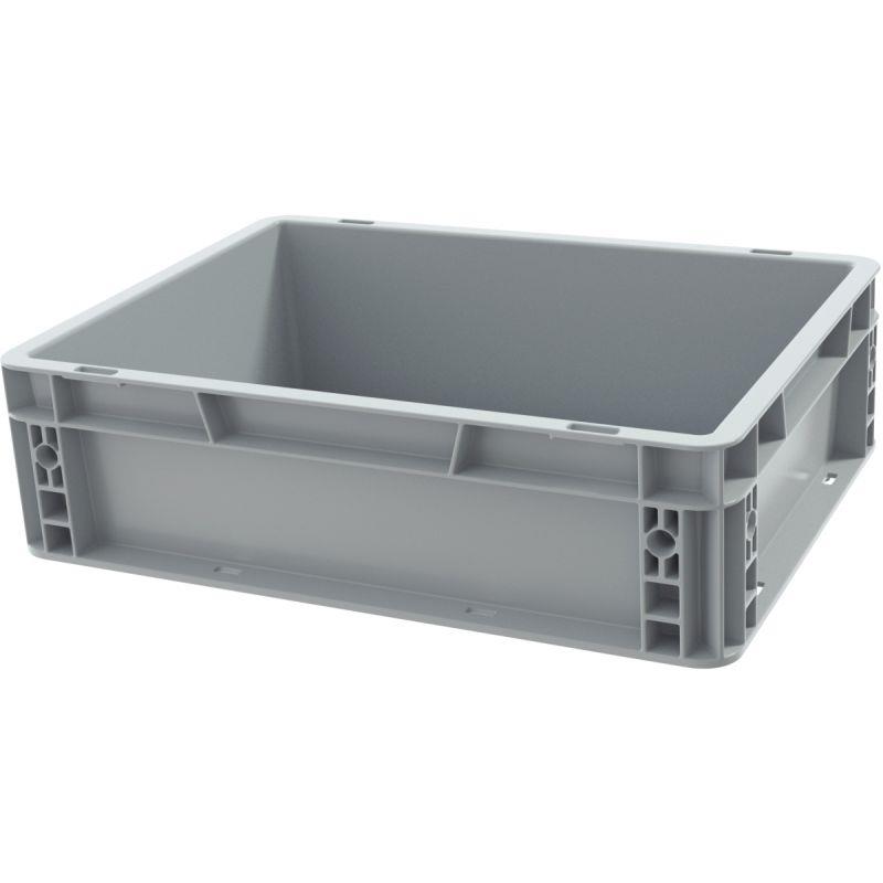Image de  Bac de manutention 10L 40x30x12cm gris 