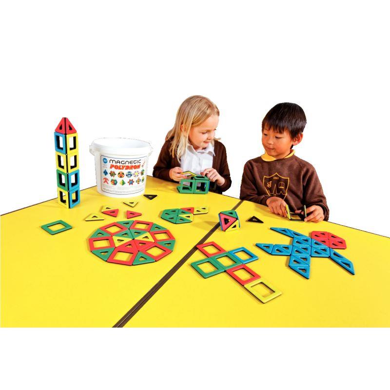 Image de  Class set 96 POLYDRON magnétiques 