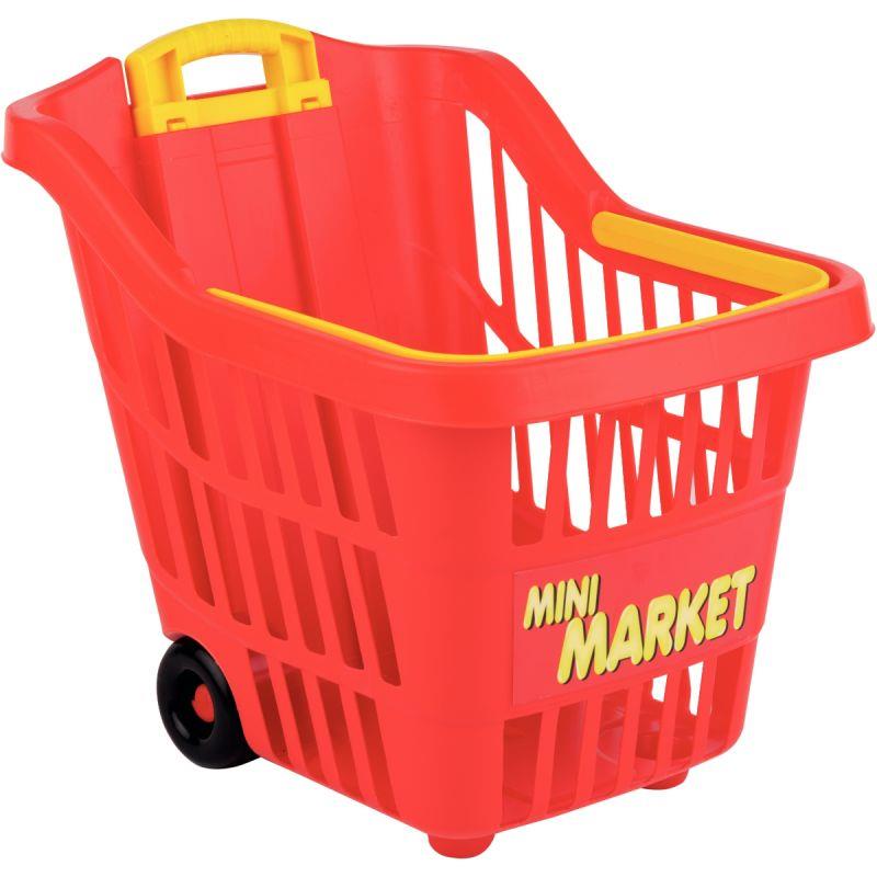 Image de  Panier à roulettes avec poignée 