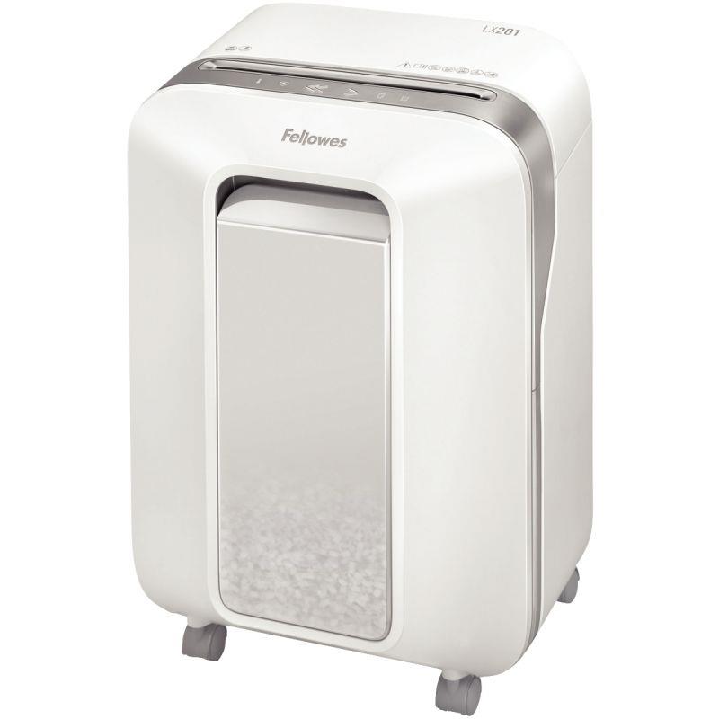 Image de  Destructeur personnel LX201 coupe micro 12 feuilles blanc 