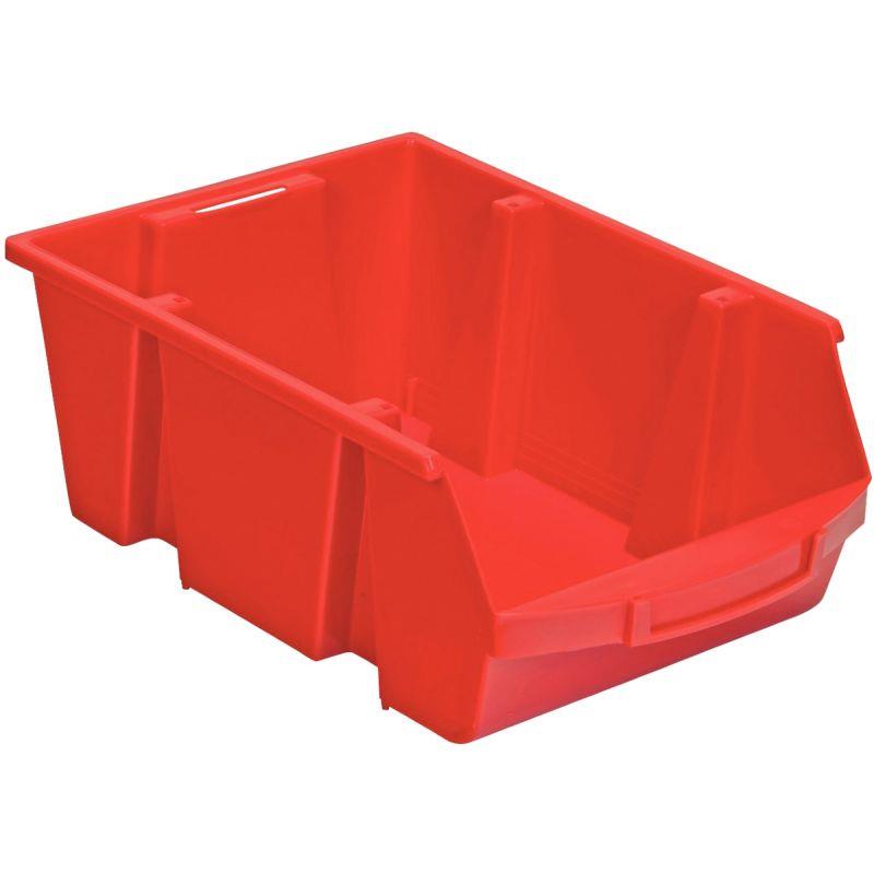 Image de  Bac à bec en polypropylène 455x175x300mm rouge 