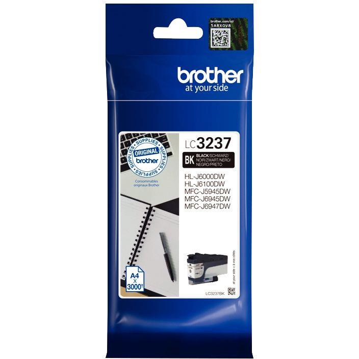 Image de  Brother LC3237BK cartouche jet d''encre noire haute capacité authentique 