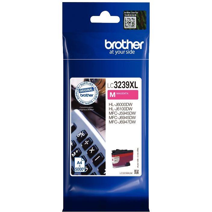 Image de  Brother LC3239XLM cartouche jet d''encre magenta très haute capacité authentique 