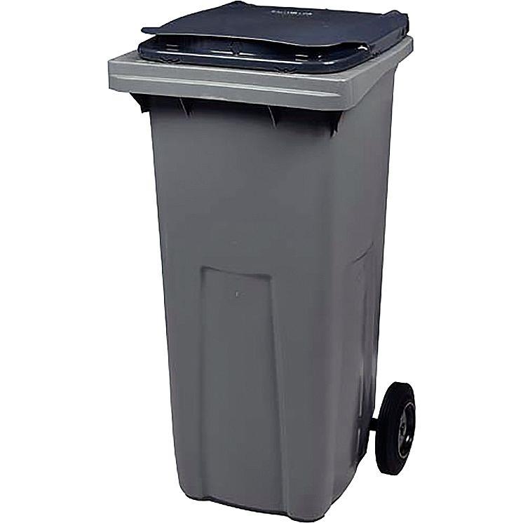 Image de  Conteneur 2 roues 120L gris 