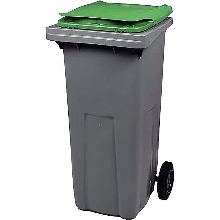 Image de  Conteneur 2 roues 120L vert 