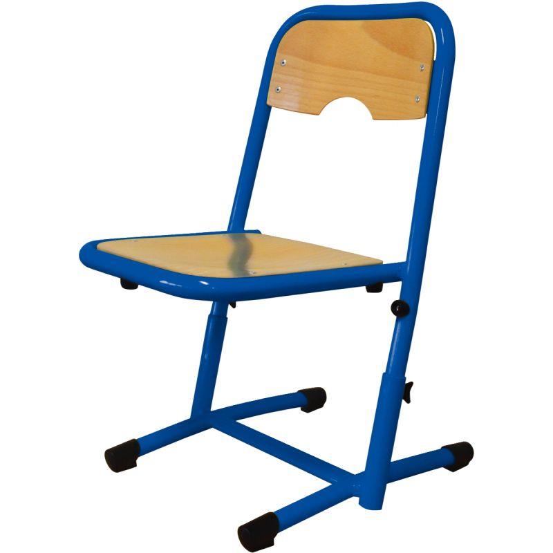 Image de  Chaise réglable appui sur table T1 à T3 bleu 