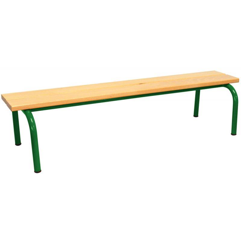 Image de  Banc sans dossier L120cm T1 vert 