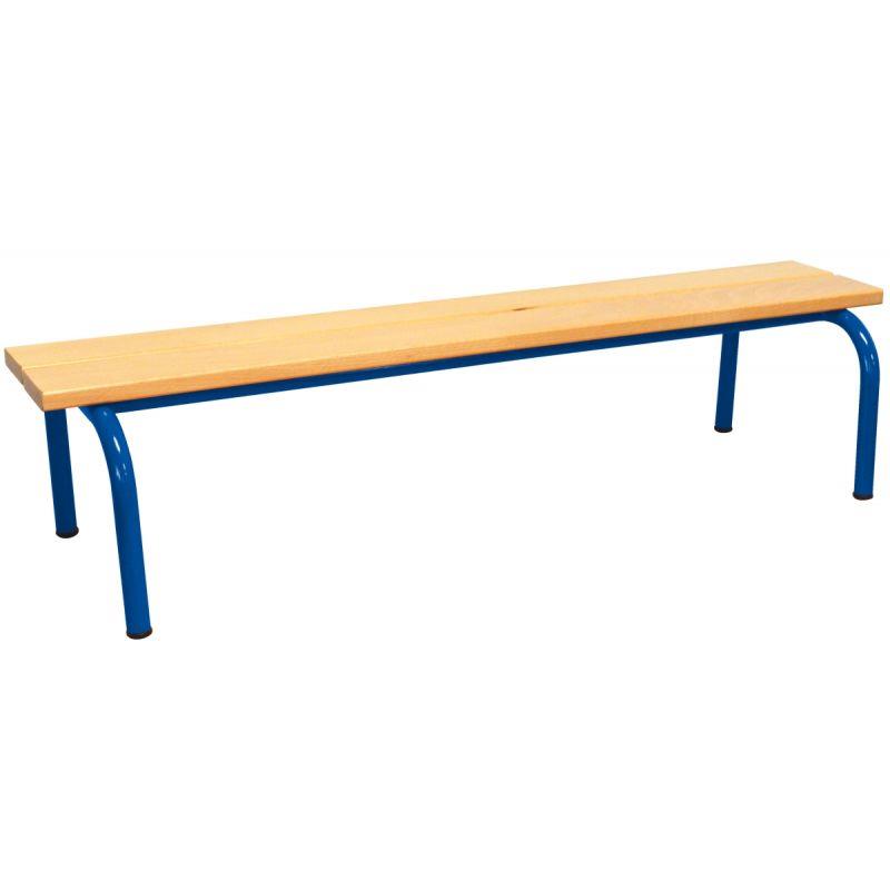 Image de  Banc sans dossier L120cm T1 bleu 