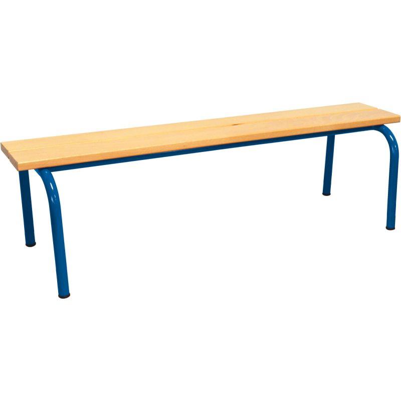 Image de  Banc sans dossier L120cm T3 bleu 