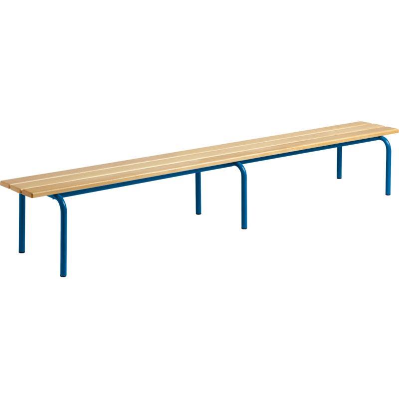 Image de  Banc sans dossier L200cm T1 bleu 