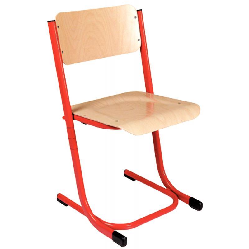 Image de  Chaise réglable appui sur table T4 à T6 rouge 