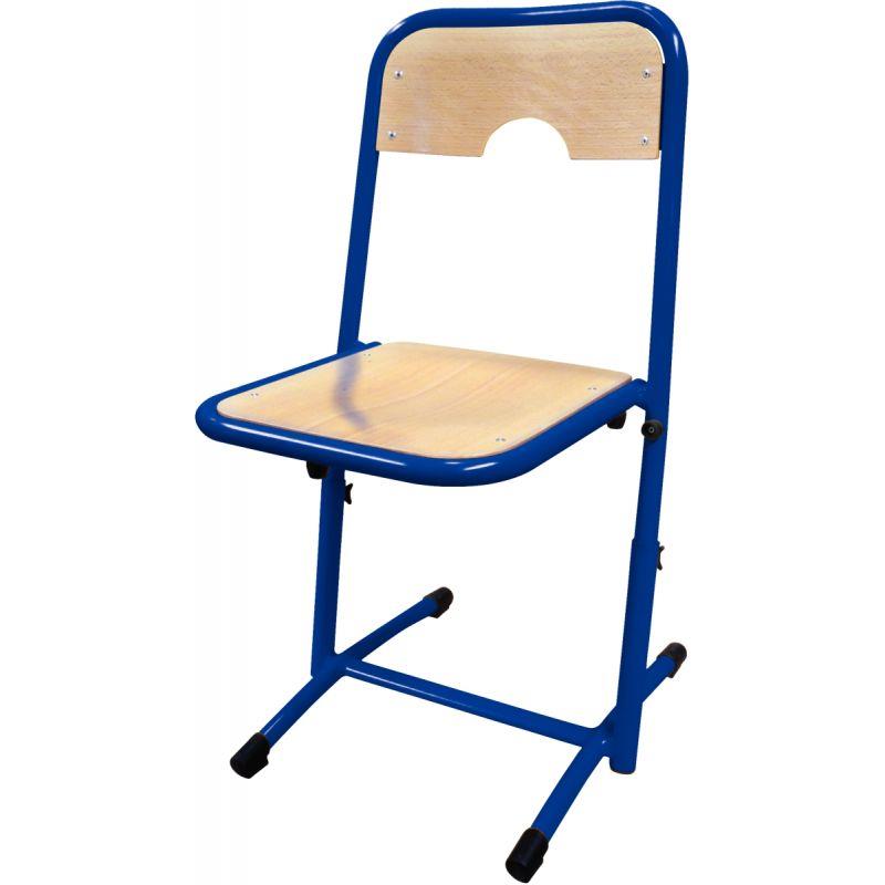 Image de  Chaise réglable appui sur table T4 à T6 bleu 