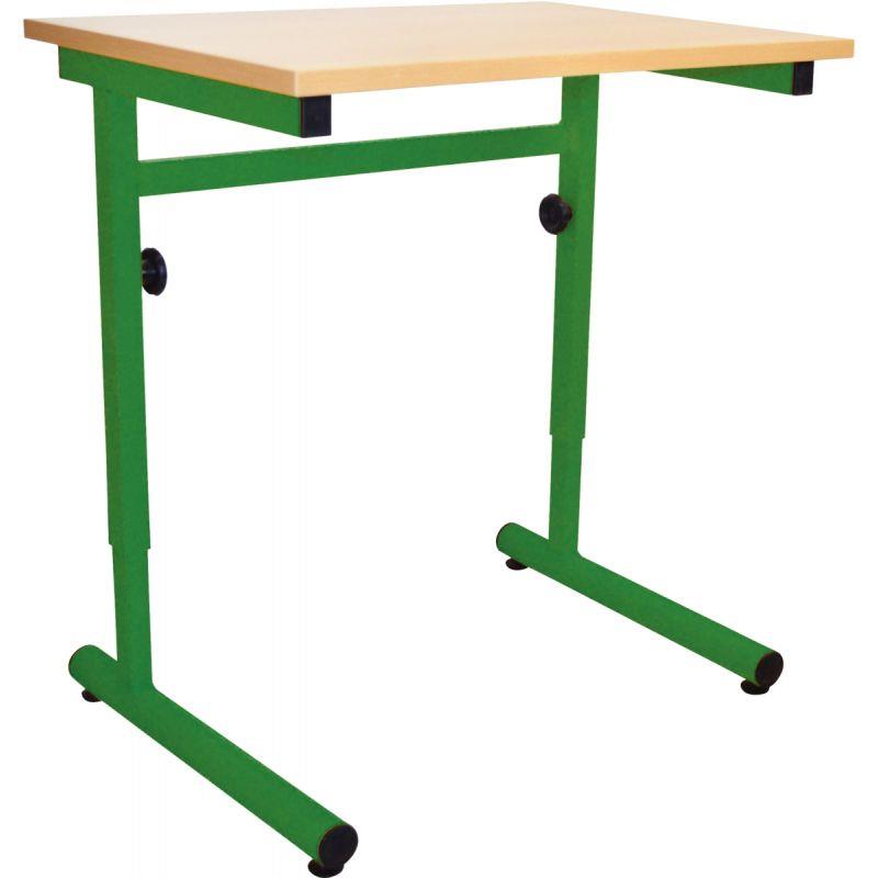 Image de  Table réglable 70x50cm taille 4 à 6 verte 