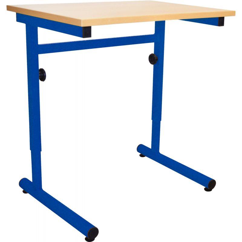 Image de  Table réglable 70x50cm T4 à T6 bleu 