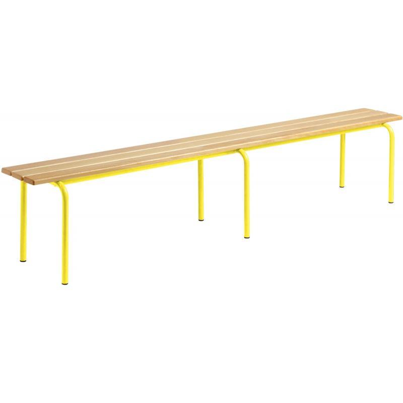 Image de  Banc sans dossier L200cm T2 jaune 