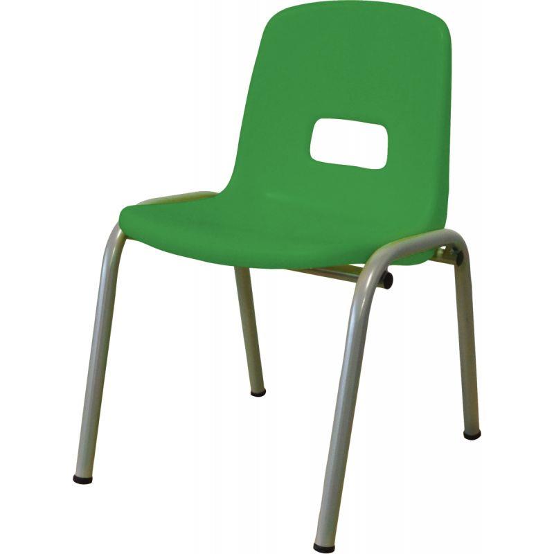 Image de  Chaise coque polypropylène T1 vert 