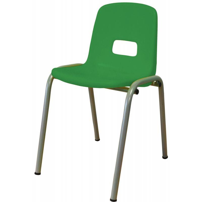 Image de  Chaise coque polypropylène T2 vert 