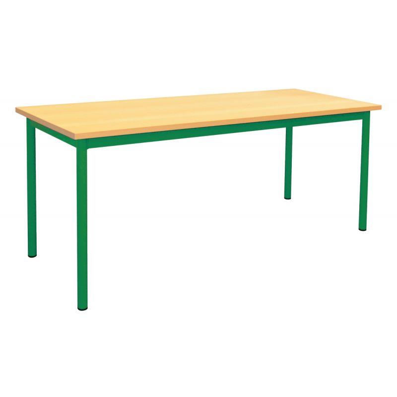 Image de  Table maternelle 120x80cm T3 vert 