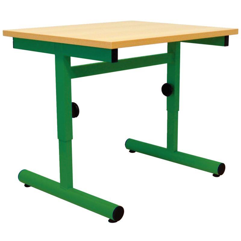 Image de  Table maternelle 60x50cm T1 à T3 vert 