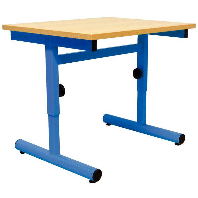 Image de  Table maternelle 60x50cm T1 à T3 bleu 