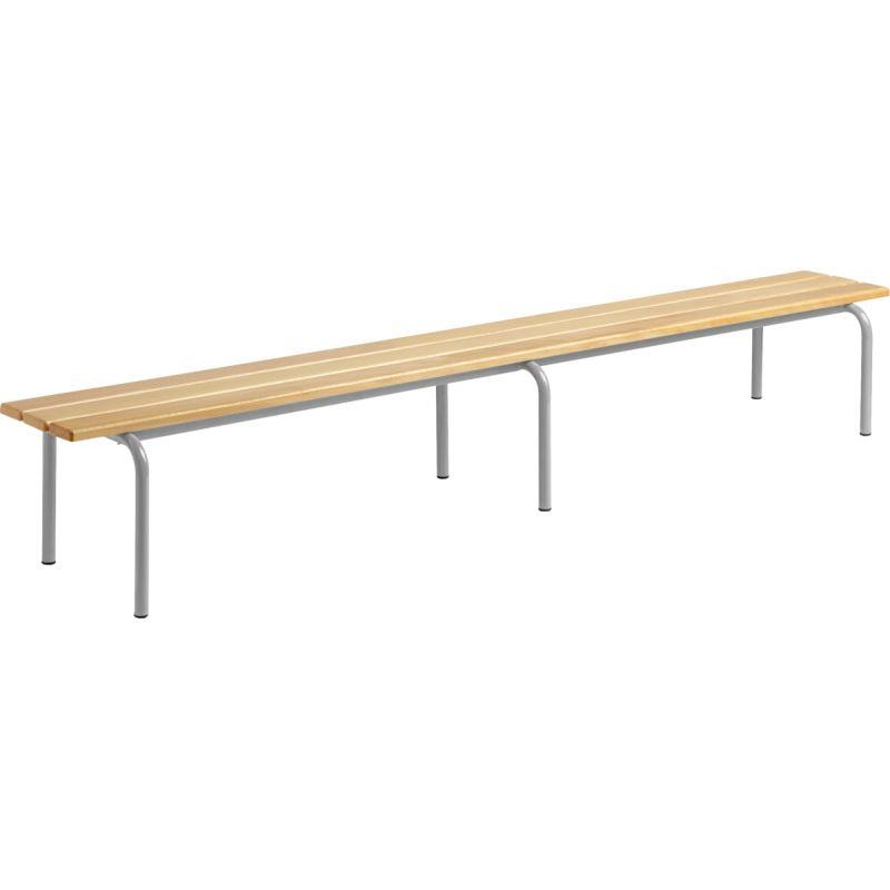 Image de  Banc sans dossier L160cm T1 gris alu 