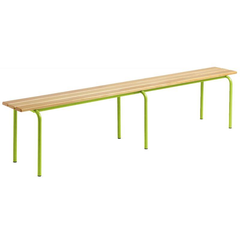 Image de  Banc sans dossier L200cm T3 vert granny 