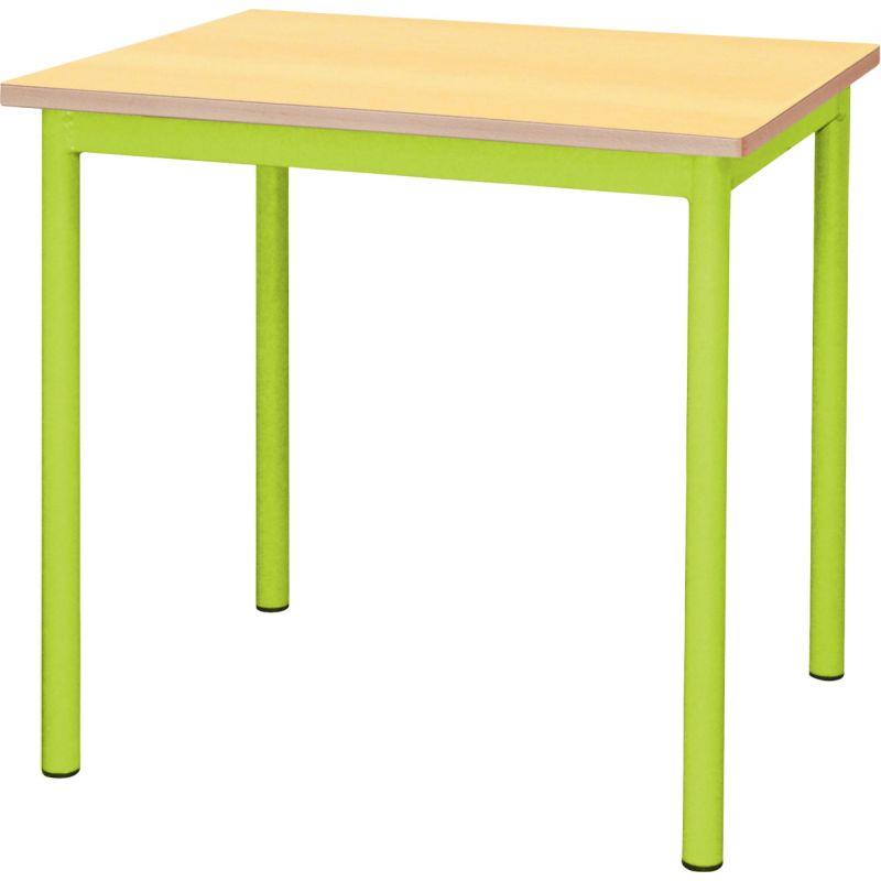 Image de  Table maternelle 60x50cm T3 vert granny 