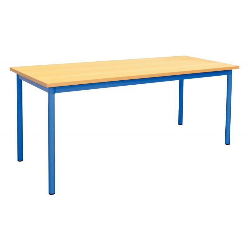 Image de  Table maternelle 120x60cm T0 bleu 