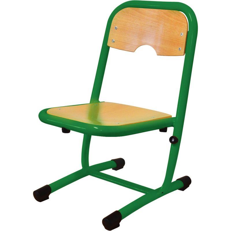 Image de  Chaise fixe appui sur table T0 vert 