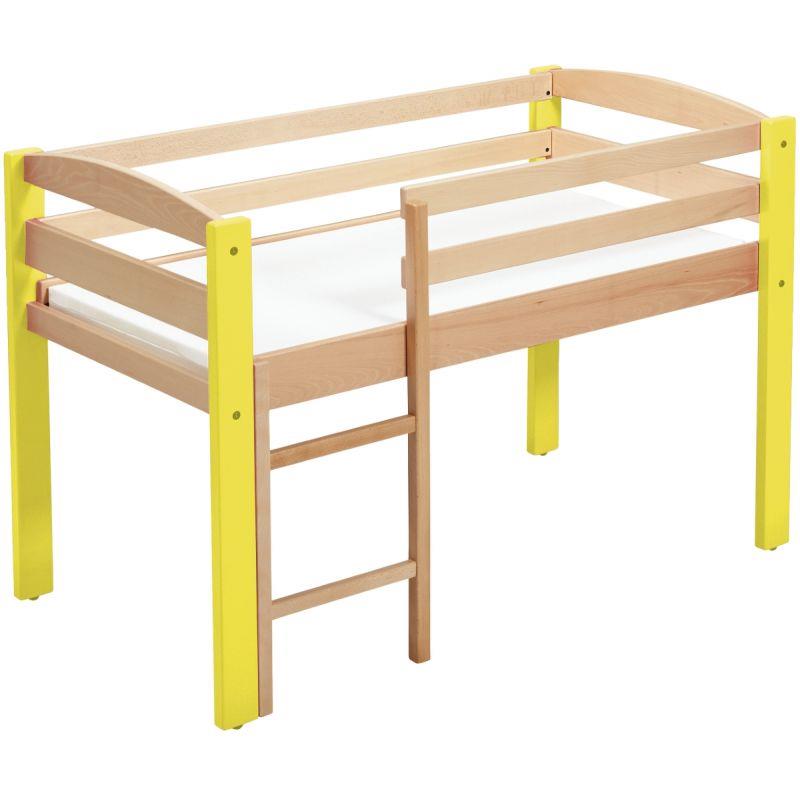Image de  Lit gain de place jaune 