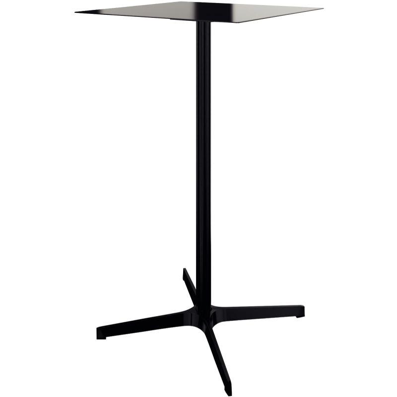 Image de  Table outdoor L60 cm x l60 cm x H7105 cm Lucie Noir 