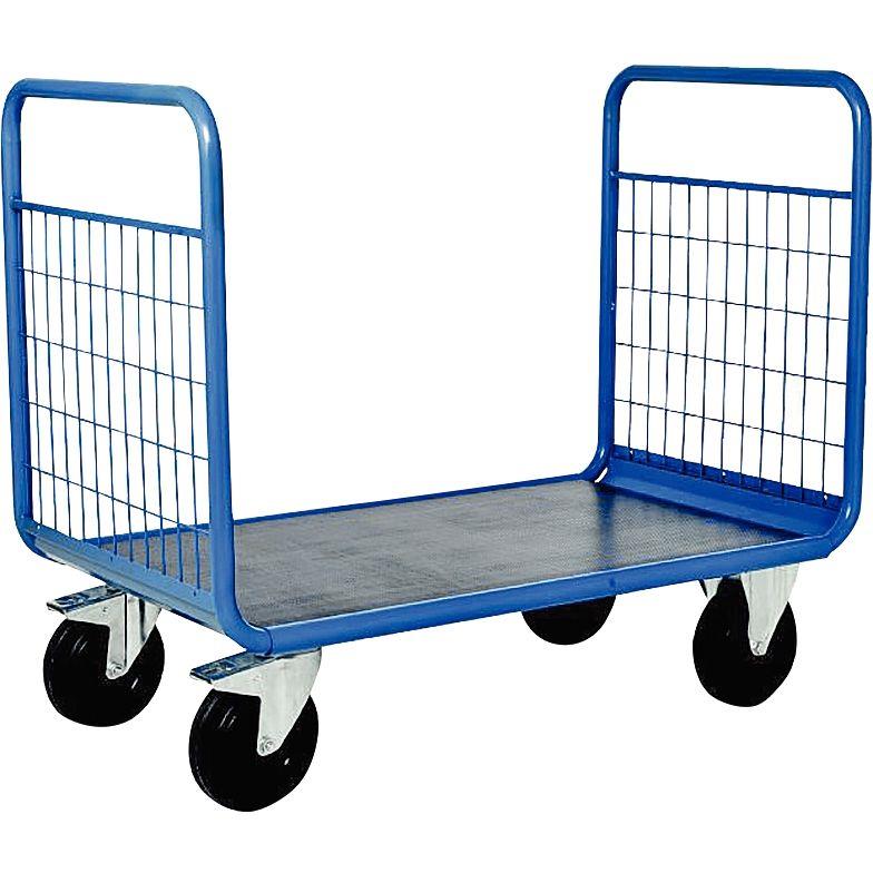 Image de  Chariot 2 dossiers grillagés 115x67,6cm 